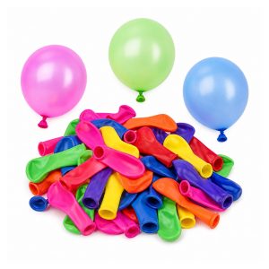 Set Baloane pentru Apa, Flippy, Set 100 Bucati, Design Practic si Material Rezistent, Distractie in Aer Liber, Joaca Activa si Racorire in Zilele de Vara, Ideal pentru Copii, Curte, Plaja, Piscina si Jocuri de Vara, Dimensiuni 5CM