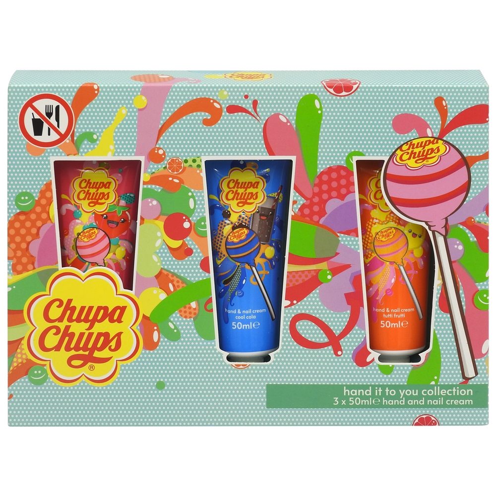 Crema de Maini si Unghii, Chupa Chups, 3 X 50 ml, Diverse Sortimente
