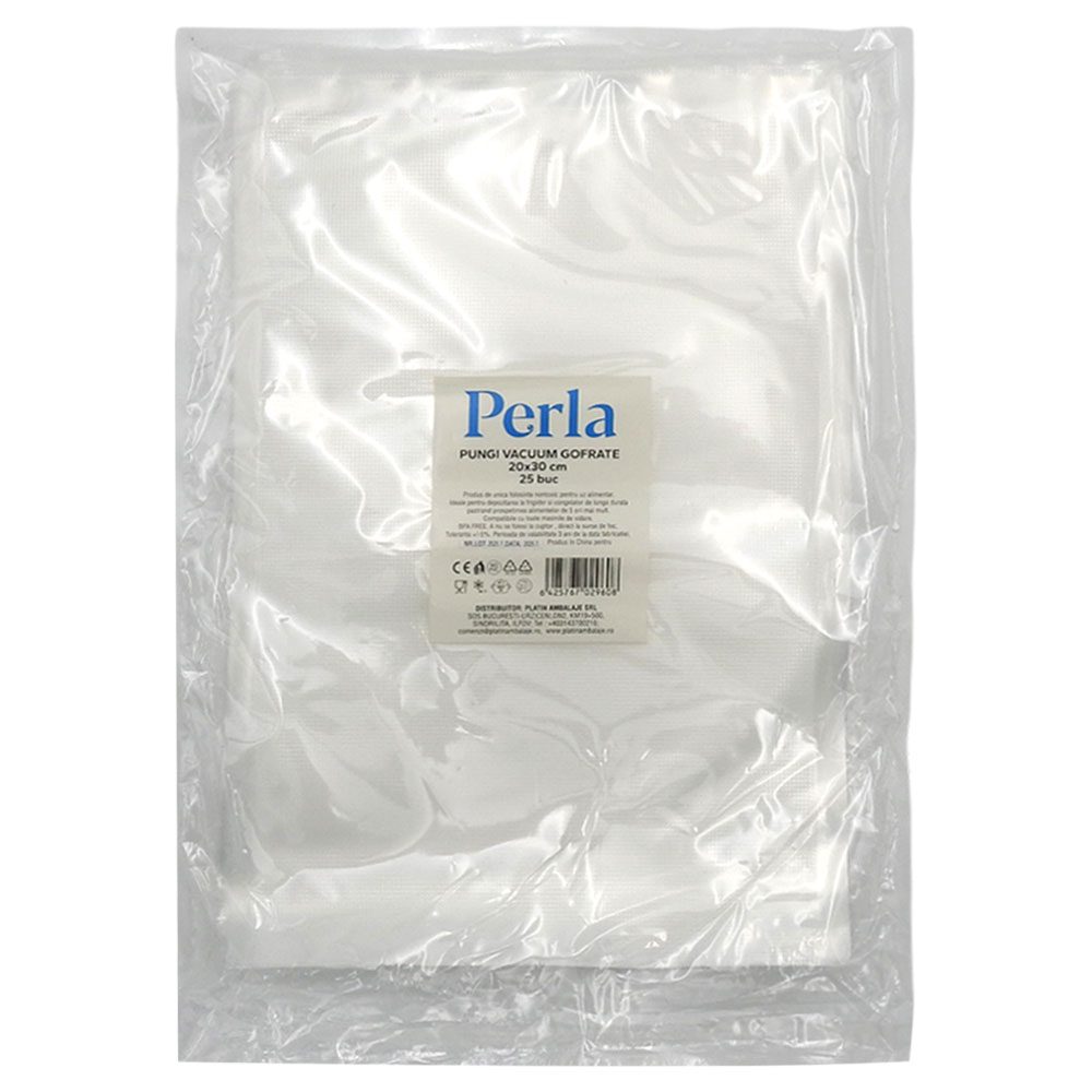 Set, Perla Pungi pentru Vidat Gofrate 20x30 25 buc /