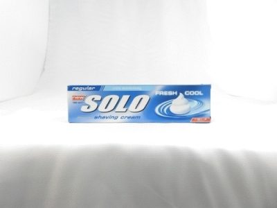 Solo Crema Ras, 100 ml, Fresh Cool Regular