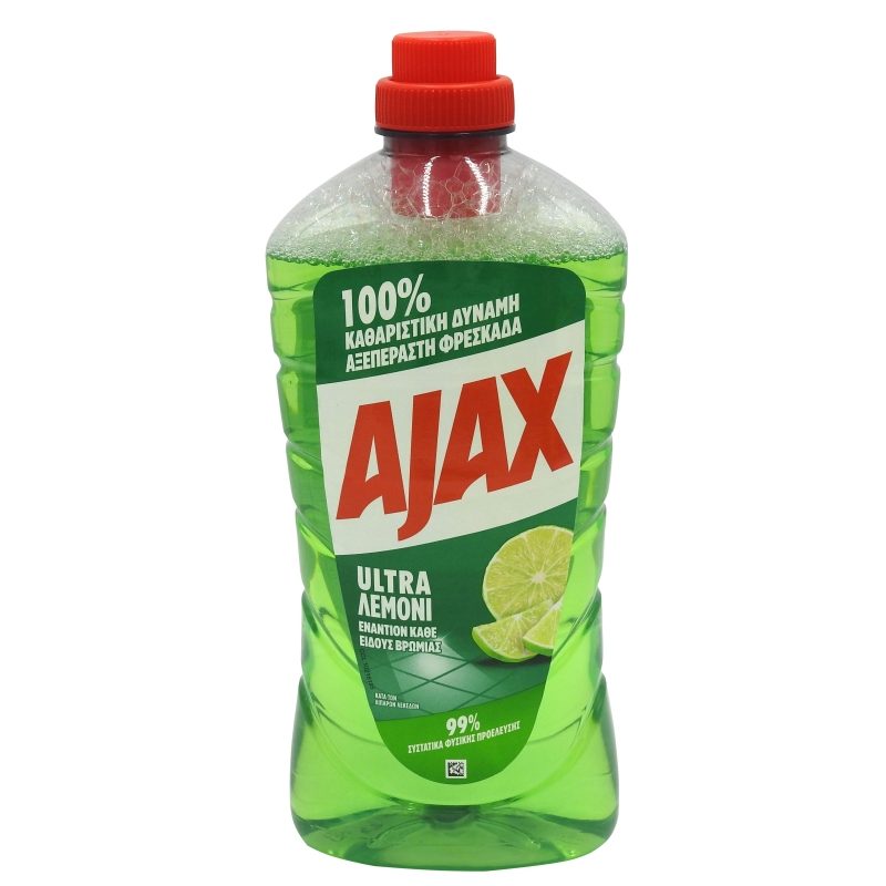 Solutie, Ajax, Pardoseli 1 L Green Lemon