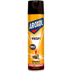 Spray Insecticid, Aroxol, Impotriva Viespilor, Formula Max Efect cu parfum placut, 400 ml