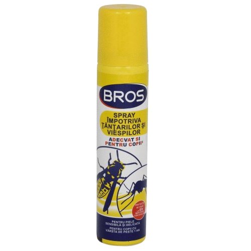 Spray, Bros, 90 ml pentru Copii Impotriva Tantarilor si Viespilor 427