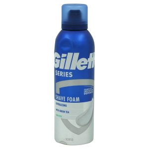 Spuma, Gillette, Ras 200 ml Series Sensitive