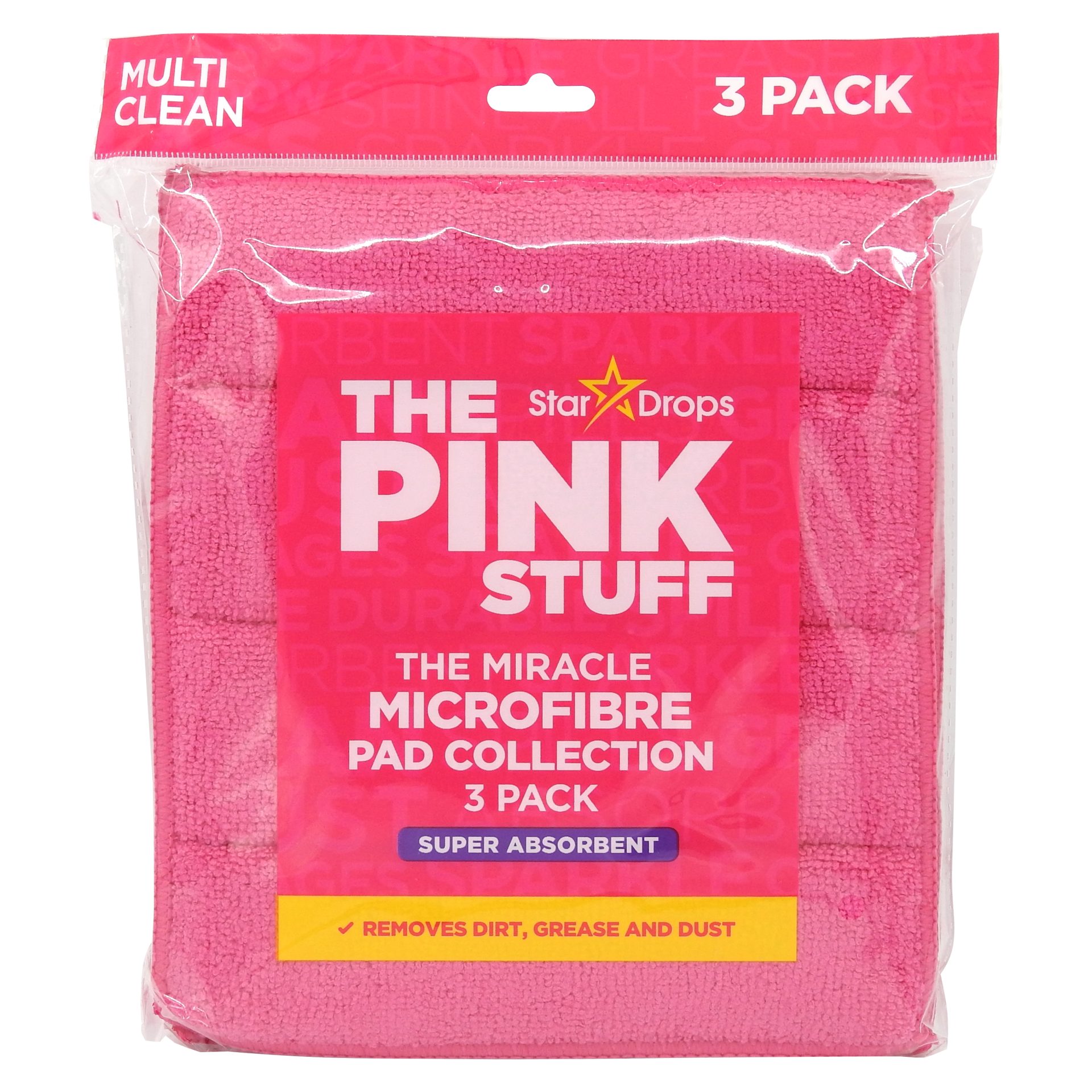 The Pink Stuff Laveta Super Absorbanta 3 buc