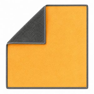 Prosop Auto din Microfibra, Flippy, 400 GSM, Absorbant si Fara Urme de Apa, pentru Uscare si Curatare Auto, 30x30 cm, Galben