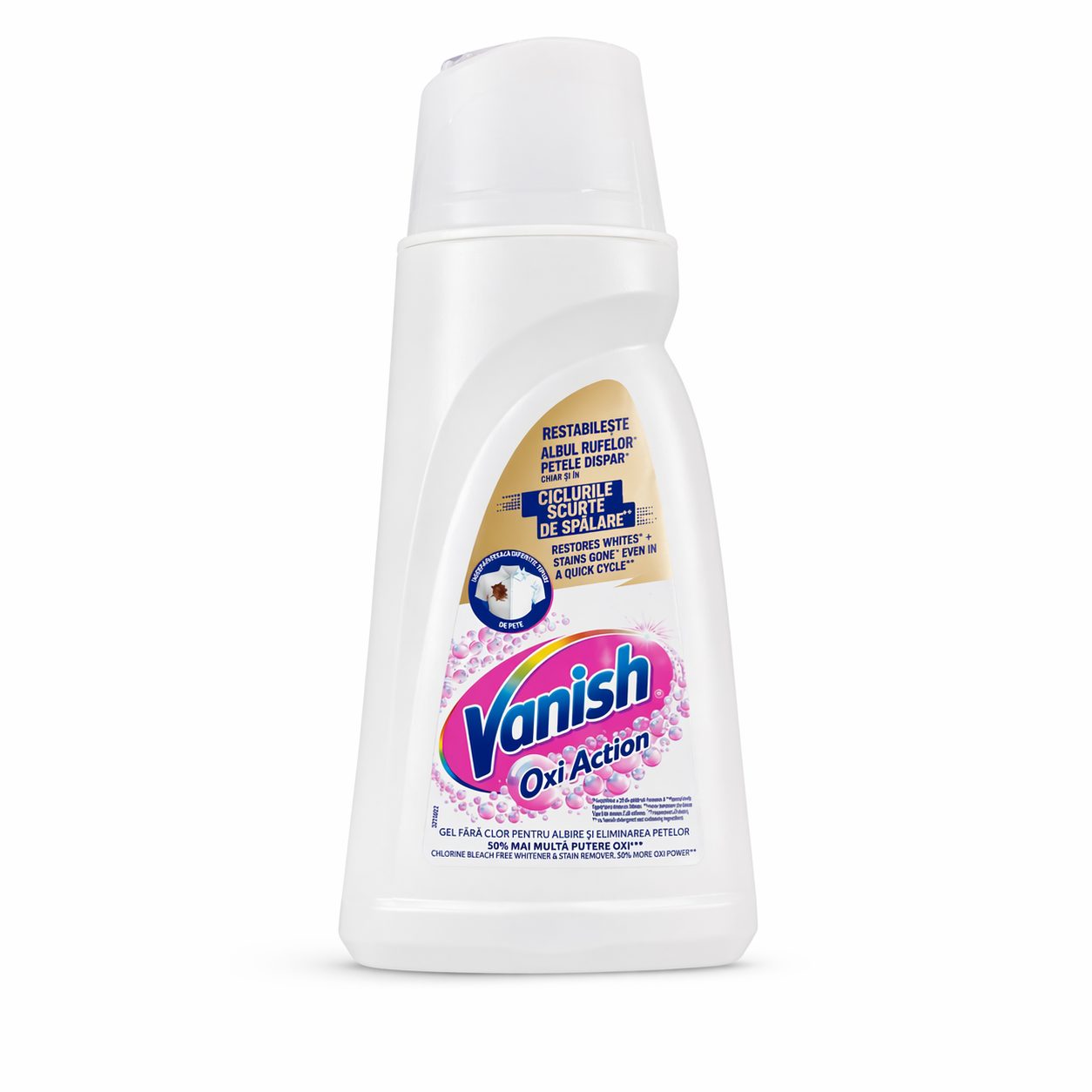 Solutie Lichida pentru Pete, VANISH, White, 1 L