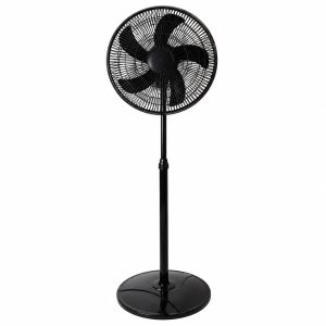 Ventilator Portabil, Flippy, Model Compact si Portabil, Flux de Aer Racoritor, Utilizare Usoara si Confort in Zilele Calduroase, Ideal pentru Birou, Camera, Masina, Calatorii si Vara, 45W, 110x42 cm, Negru