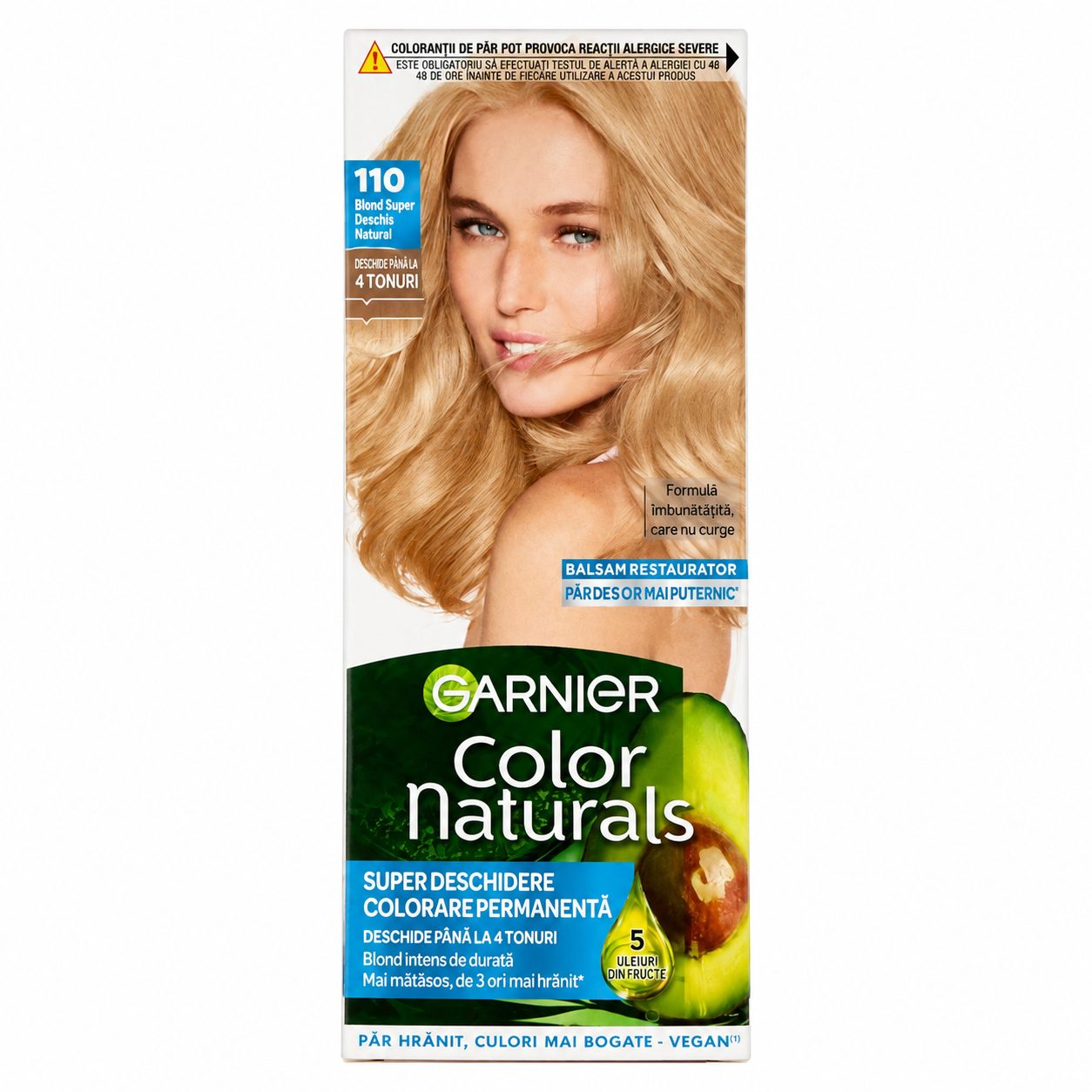 Vopsea pentru Par, Garnier Color Naturals, 110 Blond Natural Super Deschis
