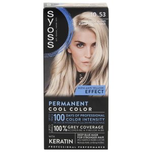 Vopsea pentru Par, Syoss Professional, 10.53 Blond Deschis Rece