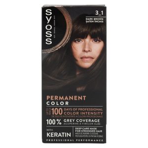 Vopsea pentru Par, Syoss Professional, 3-1 Saten Inchis
